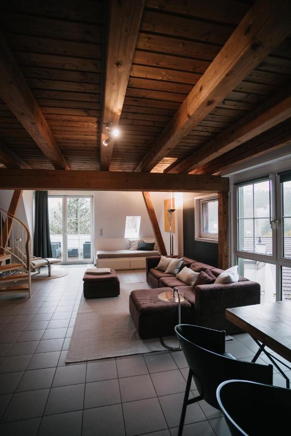 Eigenes Maisonettehaus In Idyllischer Lage Mit Balkon, Nahe Messe, 24H Self-Check In, Gratis Parken Schwabach Ngoại thất bức ảnh