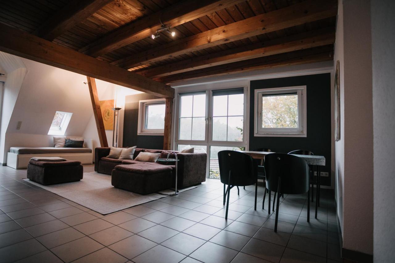 Eigenes Maisonettehaus In Idyllischer Lage Mit Balkon, Nahe Messe, 24H Self-Check In, Gratis Parken Schwabach Ngoại thất bức ảnh