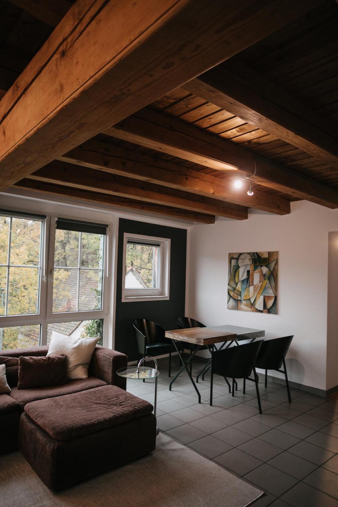 Eigenes Maisonettehaus In Idyllischer Lage Mit Balkon, Nahe Messe, 24H Self-Check In, Gratis Parken Schwabach Ngoại thất bức ảnh